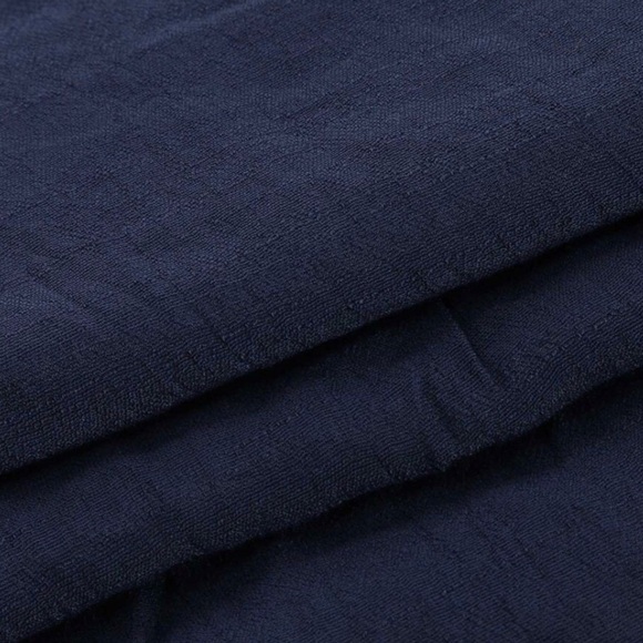 EKOUAER Womens Casual Solid Short Sleeve Boho Dress Swing Cover Up Dress Size S - Picture 7 of 9